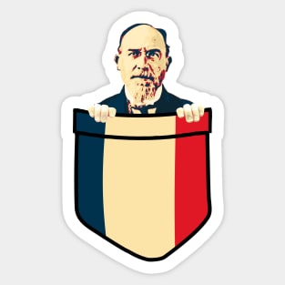 Eric Satie In My Pocket Sticker